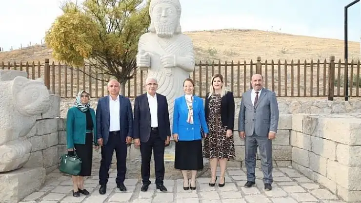 'Milletvekili Bakbak, Arslantepe´ye hayran kaldı'