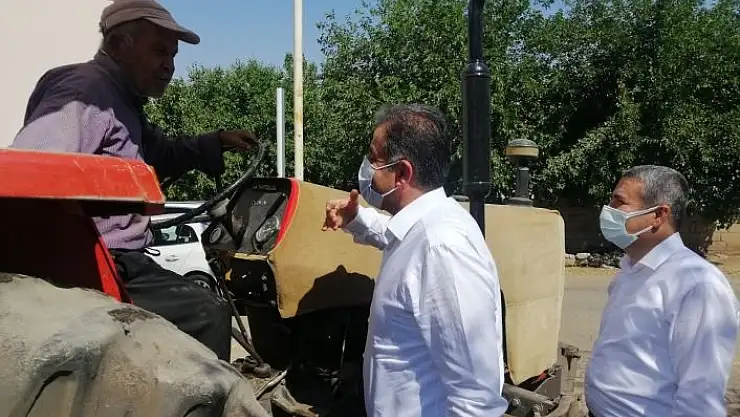 'Milletvekili Fırat köy yollarında'