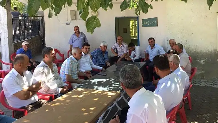 'Milletvekili Taş, köylülerle bir araya geldi'