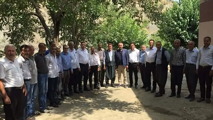 'Milletvekili Taş Sincik köylerini gezdi'