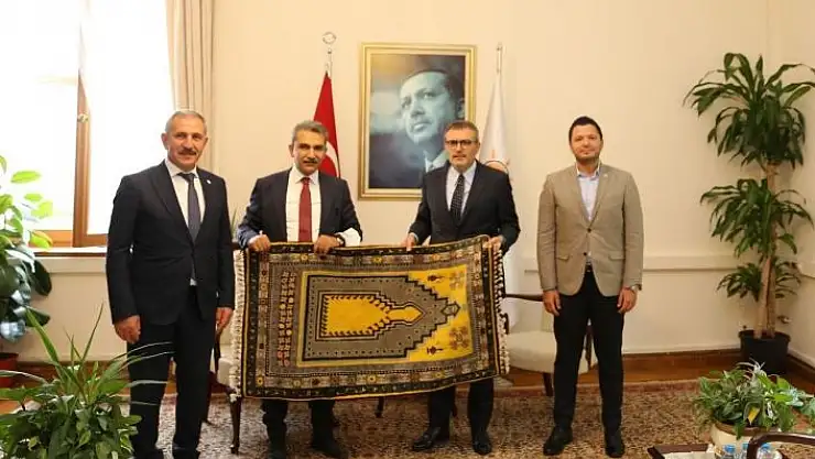 'Milletvekili Toprak ve Başkan Emre´nin Ankara temasları'