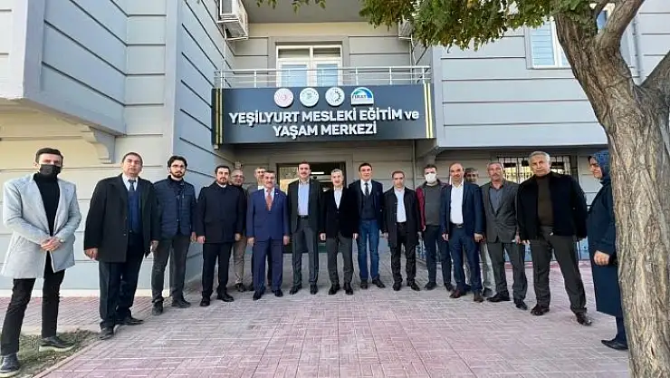 'Milletvekili Tüfenkci, Yeşilyurt Mesleki Eğitim ve Yaşam merkezini inceledi'