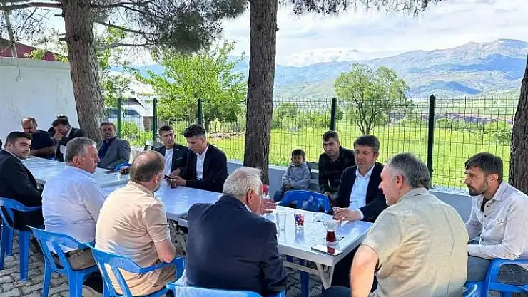 'Milletvekili Tutdere, Gerger´de yoğun ilgiyle karşılandı'