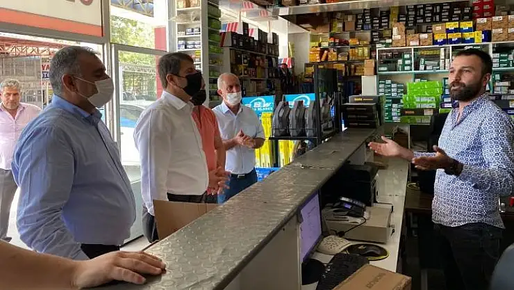 'Milletvekili Tutdere, sanayi esnafıyla bir araya geldi'