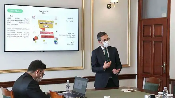 'Milli Eğitim Müdürlüğü´nün çalışmaları ele alındı'