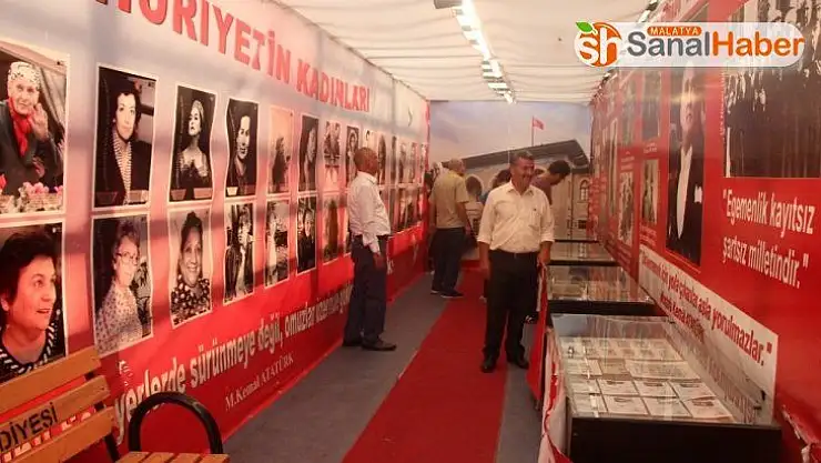 Milli Mücadelenin 100. yılında Cumhuriyet Tır'ı Elazığ'a geldi