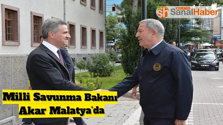Milli Savunma Bakanı Akar Malatya´da