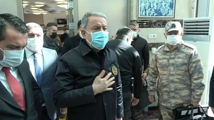 'Milli Savunma Bakanı Akar: ''Yaralıların durumu şu an iyi ve kontrol altında'''