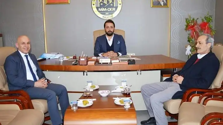 'MİM-DER Başkanı Bülbüloğlu´na hayırlı olsun ziyareti'