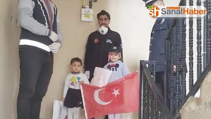 Minik Esmanur'dan polislere anlamlı mektup