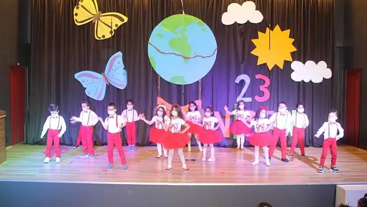 'Minik öğrenciler 23 Nisan´ı kutladı'