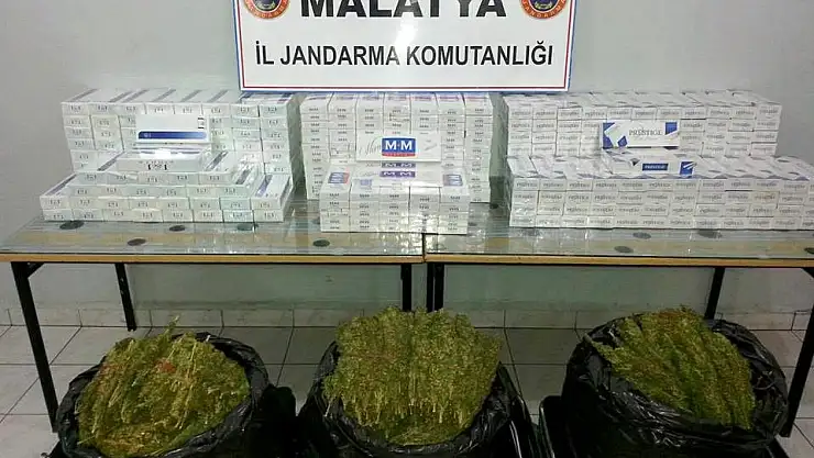 JANDARMA 40 KİLO ESRAR ELE GEÇİRDİ