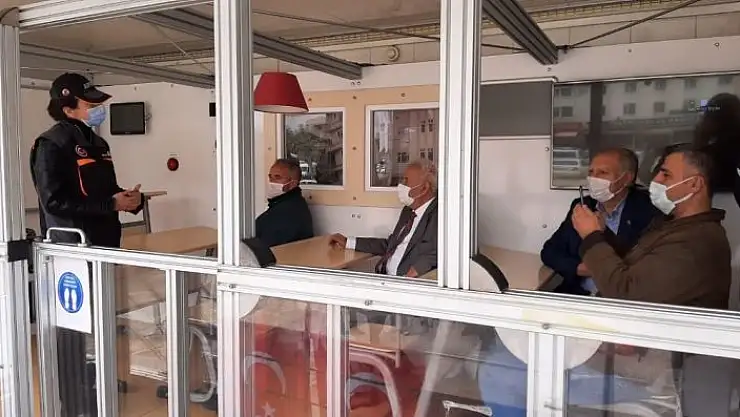 'Mobil deprem simülasyonunda depremi yaşadılar'