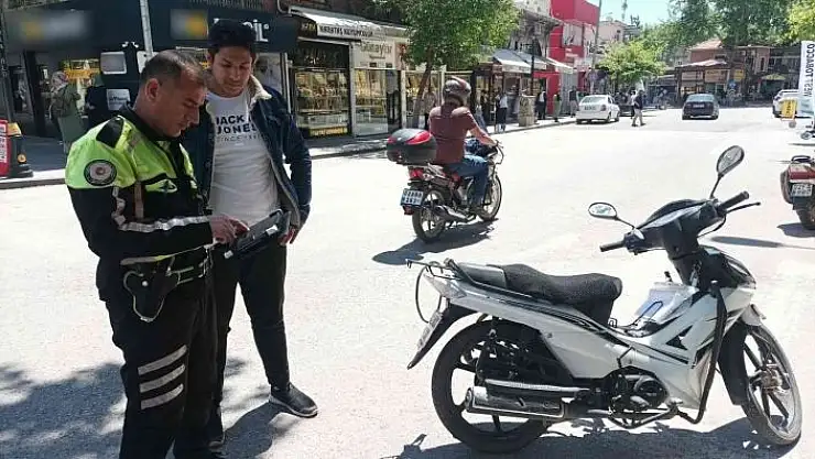'Motosiklet denetimleri sıklaştırıldı'