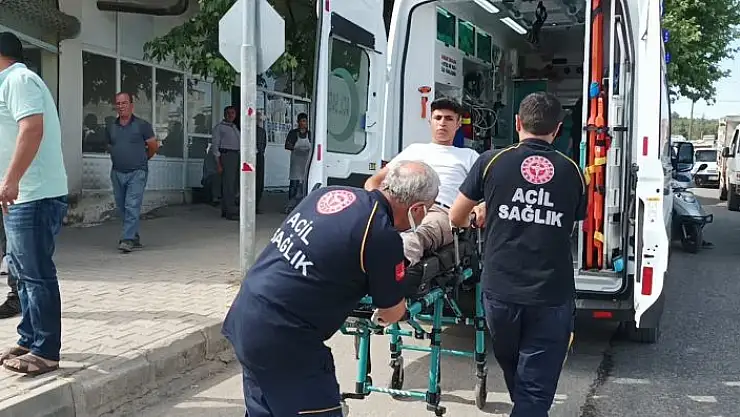 'Motosiklet ile otomobil çarpıştı: 1 yaralı'