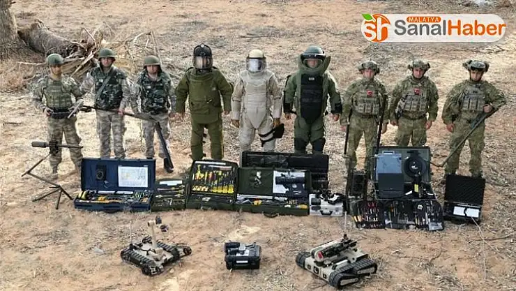 MSB: 'Darbeci Hafter'in sivilleri tehlikeye atan mayın, EYP ve mühimmatlarını imha etmeye devam ediyoruz'