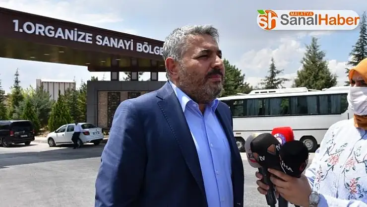 MTSO Başkanı Sadıkoğlu, OSB'de incelemelerde bulundu