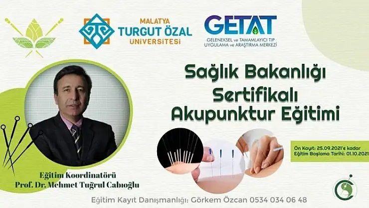 'MTÜ´den akupunktur eğitimi'