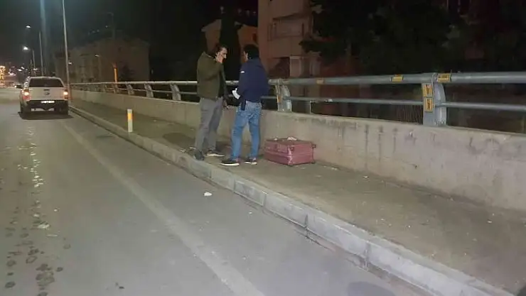 'Muavinin unuttuğu valiz paniğe neden oldu'