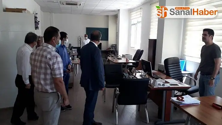 Müdür Alagöz, Kahta MEM personeli ile bir araya geldi