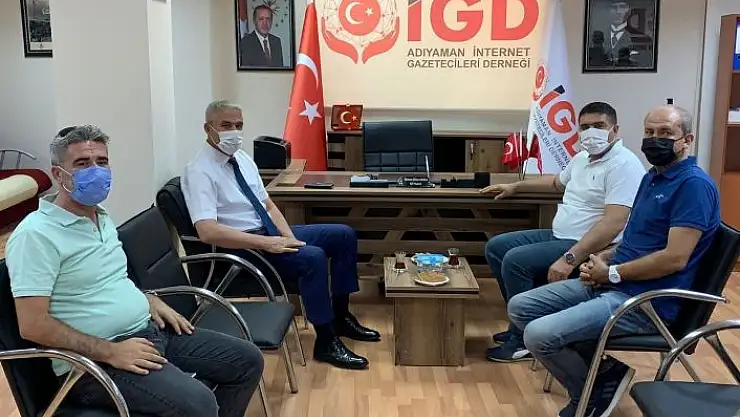 'Müdür Ergüder, Başkan Akbilek ile bir araya geldi'