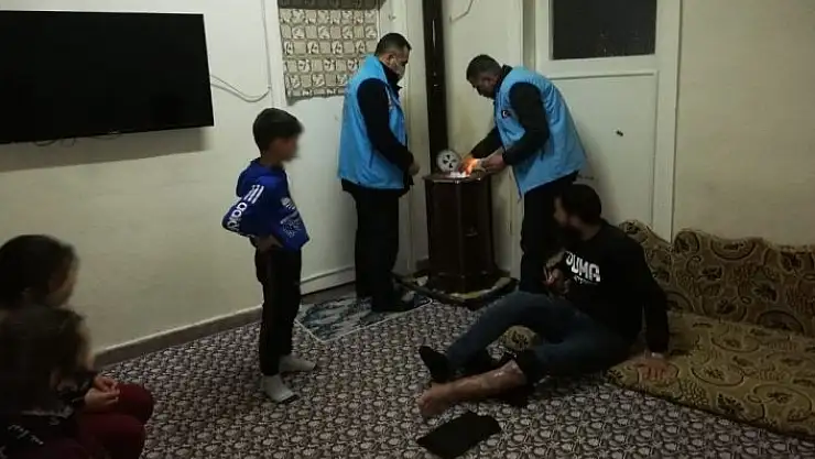 'Müftülükten ihtiyaç sahibi engelli ailelere destek'