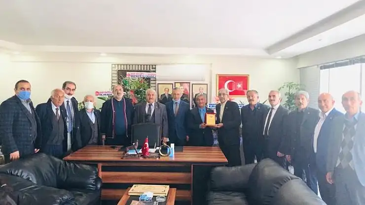 'Muhtar Derneklerinden Gönültaş´a hayırlı olsun ziyareti'
