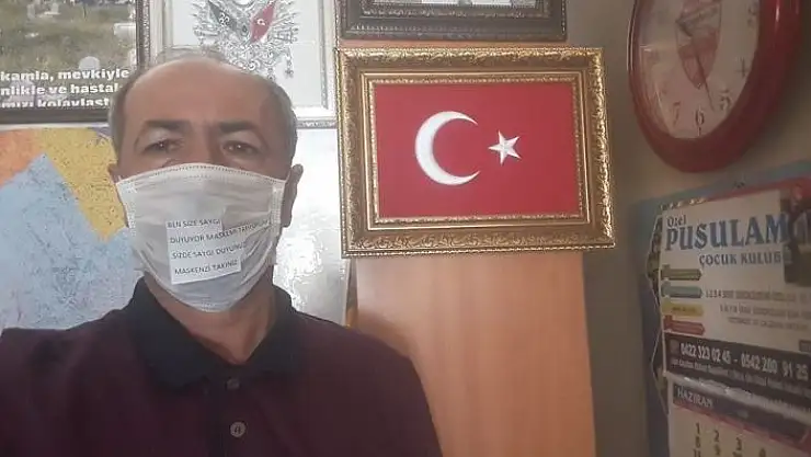 'Muhtardan ilginç Covid-19 ilanı'