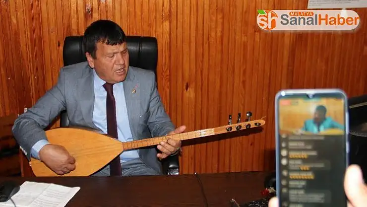 Muhtardan mahalle sakinlerine sosyal medya üzerinden konser