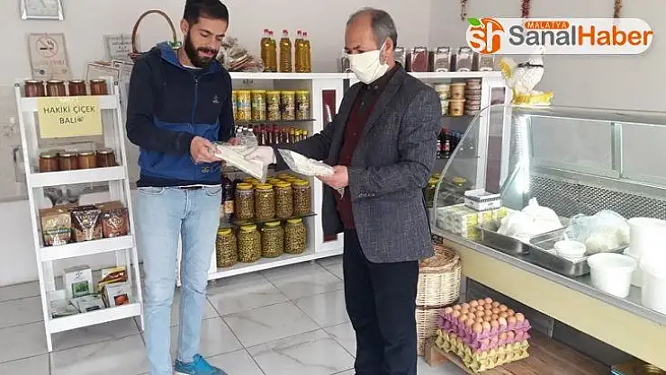 Muhtardan ücretsiz maske