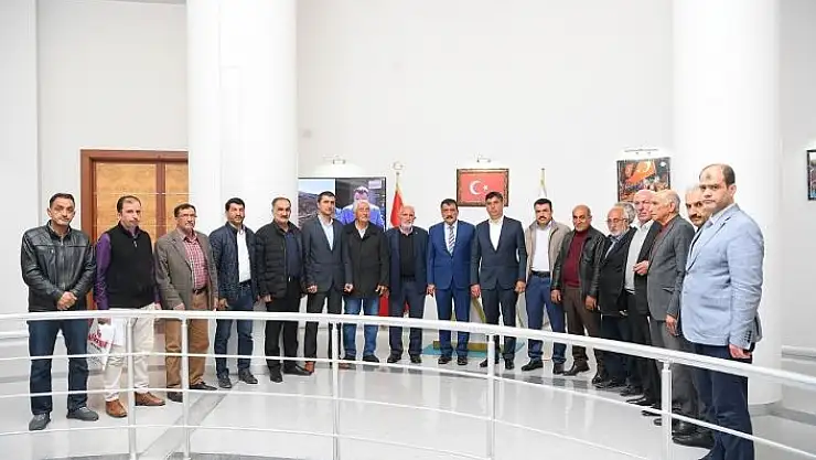 'Muhtarlardan hizmet teşekkürü'