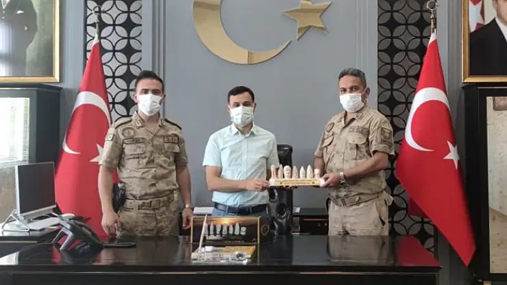 'Narince Karakol Komutanı Öçal, geçici görev için Suriye´ye gitti'