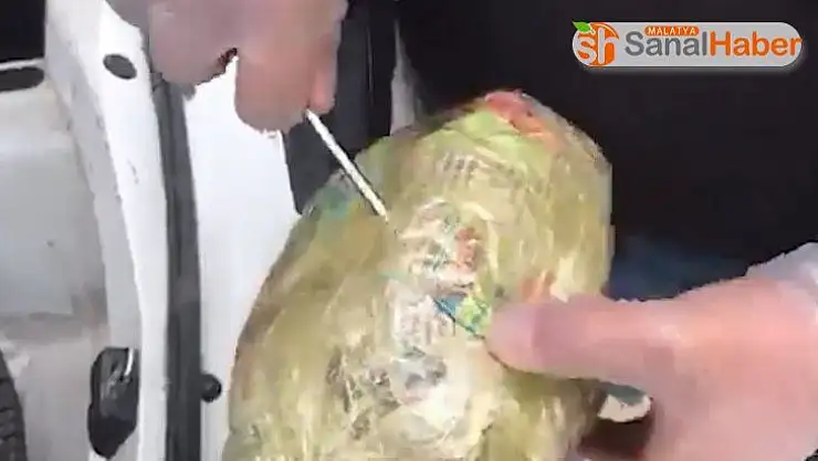 Narkotik köpeği, uyuşturucuyu buldu 2 şüpheli tutuklandı