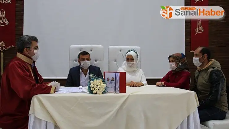 Nikah törenlerinde sıkı korona virüs önlemi