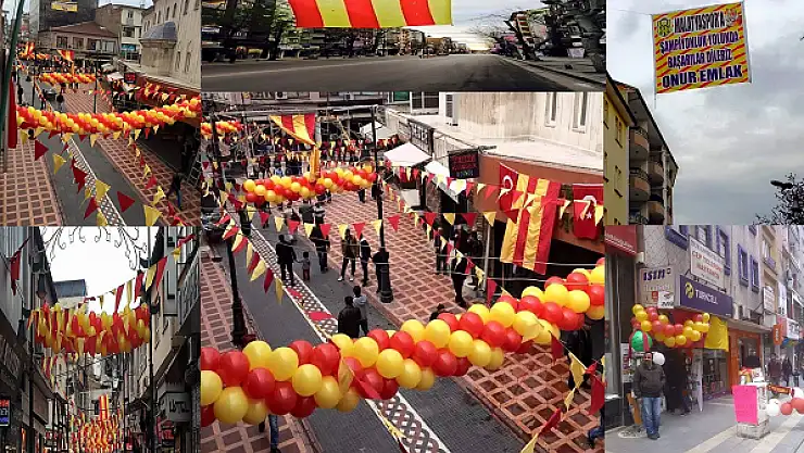 MALATYA ŞAMPİYONLUĞA İNANMIŞ. İŞTE BAYRAK ŞOW