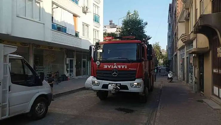 'Odunluk yangını korkuttu'