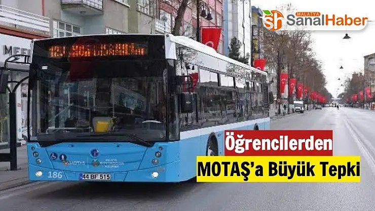 Öğrencilerden MOTAŞ´a Büyük Tepki