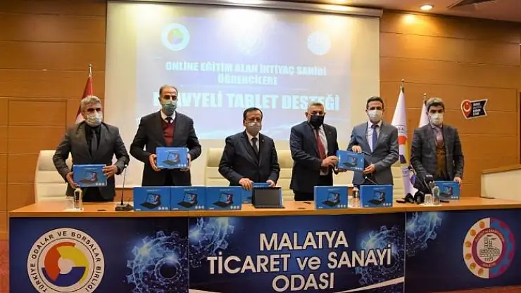'Öğrencilere tablet desteği'