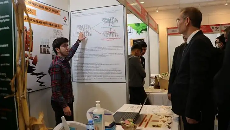 'Öğrencilerin 102 projesi yarıştı'