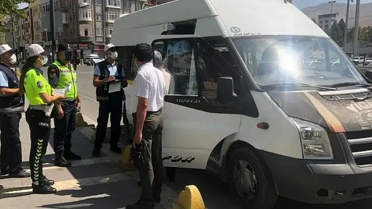 'Okul servis araçlarına ortak denetim'