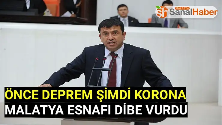 Önce deprem Şimdi korona Malatya esnafı dibe vurdu