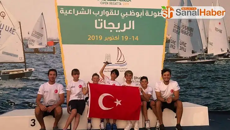 Optimist Junior Milli Takımı'ndan Abu Dabi'de üçüncülük