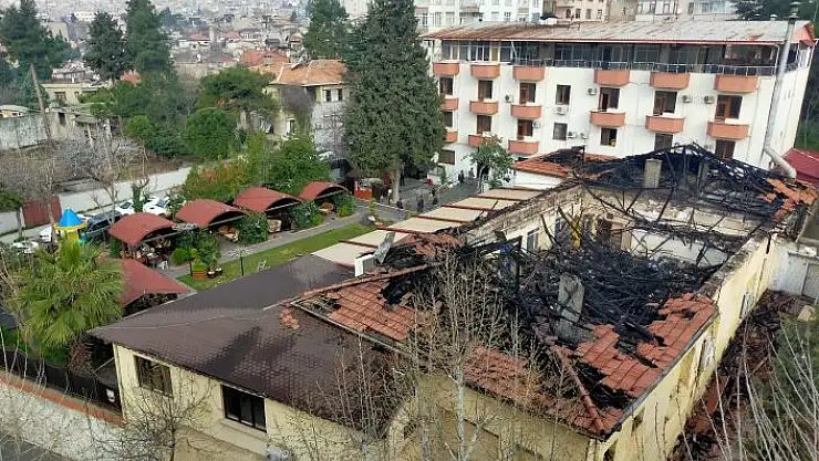 'Ordu evindeki yangının boyutu gün ağarınca ortaya çıktı'