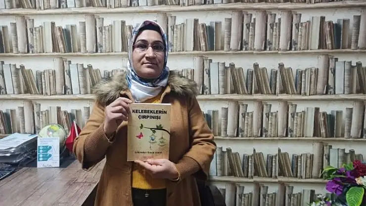 'Ortaokulu okuyamayan 3 çocuk annesi gizli gizli tuttuğu notları kitaba dönüştürdü'