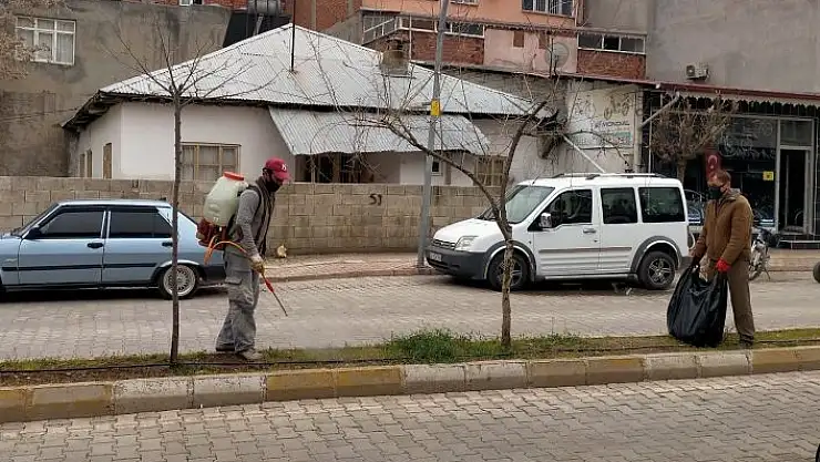'Otluk alanlarda ilaçlama çalışması yapılıyor'