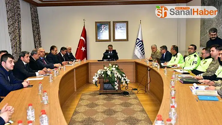Otobüs kazalarının önlenmesi toplantısı düzenlendi