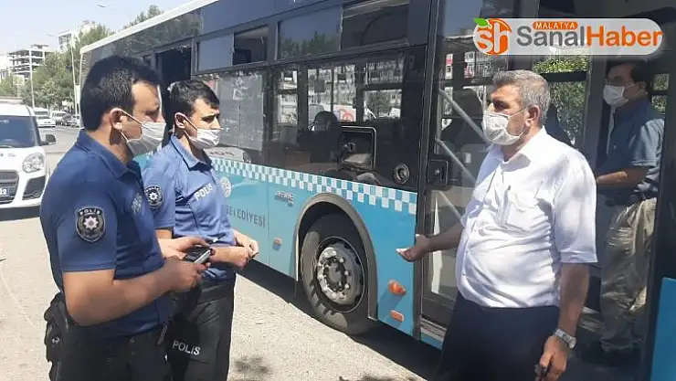 Otobüse maskesiz alınmayınca tehditler savurdu