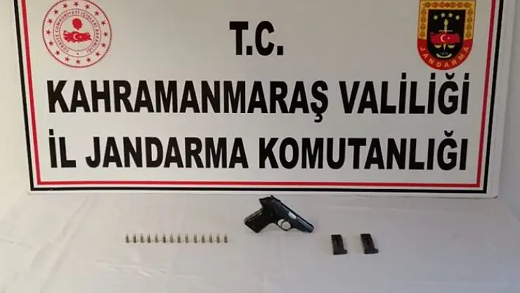 'Otobüsle yolculuk yaparken tabancayla yakalandı'