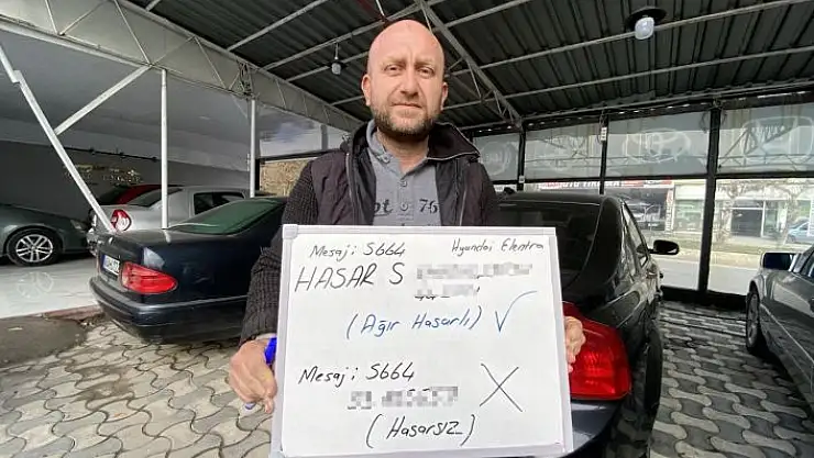'Otomobil alırken hasar kaydını şasi numarasından sorgulayın'