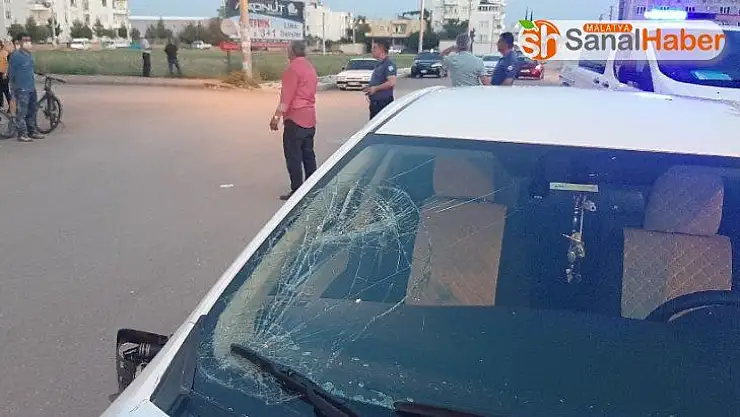 Otomobil ile bisiklet çarpıştı: 1 yaralı